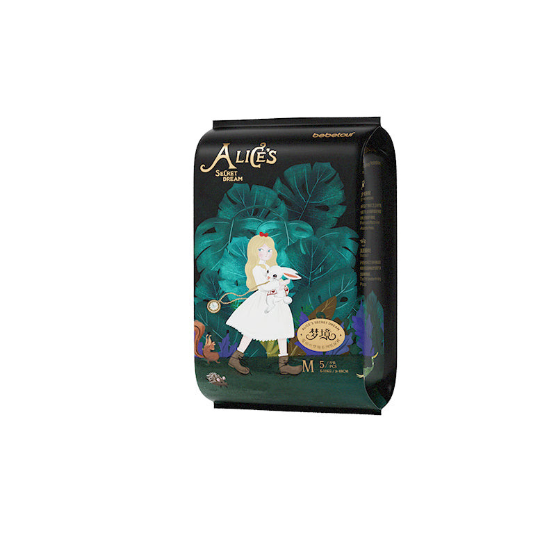 Bebetour Alice Dream Series Baby Nappy Sample Pack - 5 Pcs Bebetour Australia